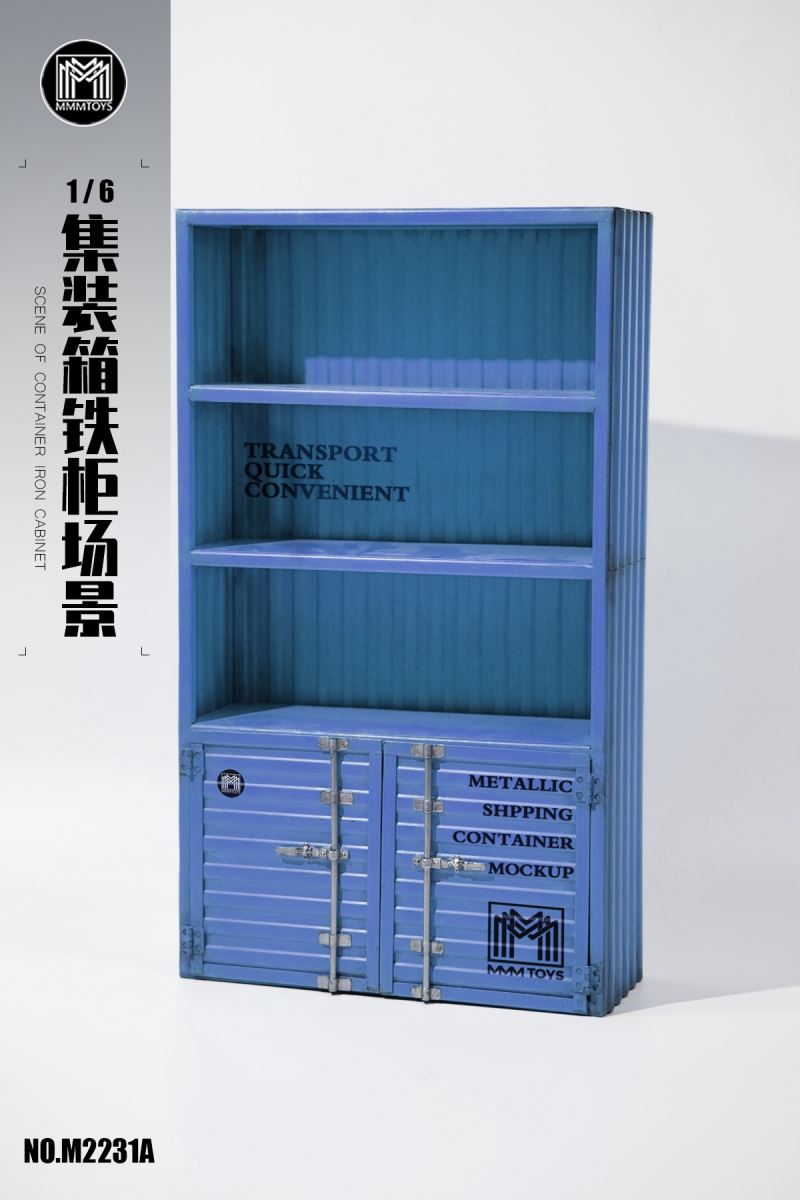 Container Iron Cabinet 1/6