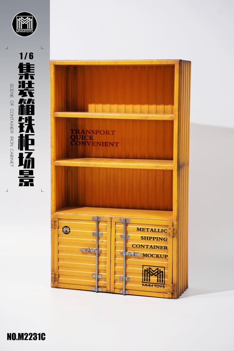 Container Iron Cabinet 1/6