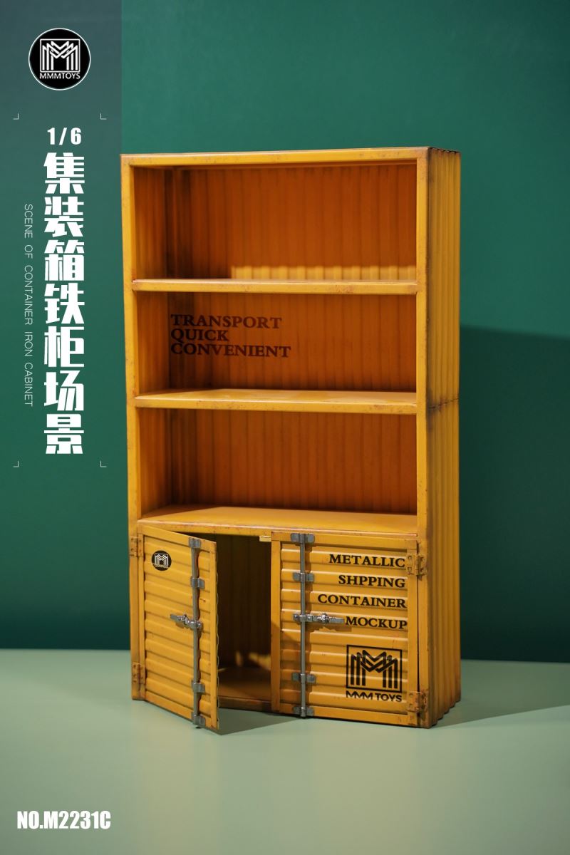 Container Iron Cabinet 1/6