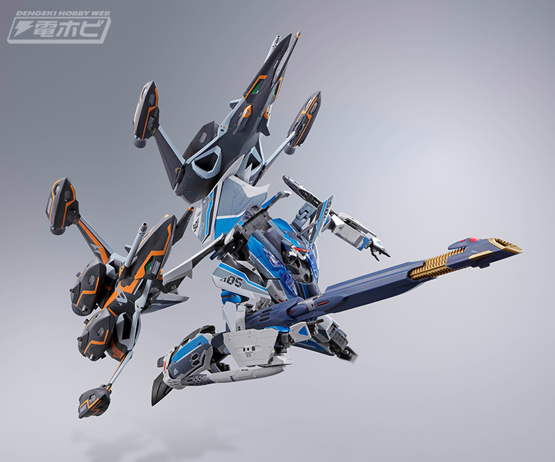 DX Chogokin VF-31AX Kairos Plus (Hayate Immelman Machine) Compatible Super Ghost Set