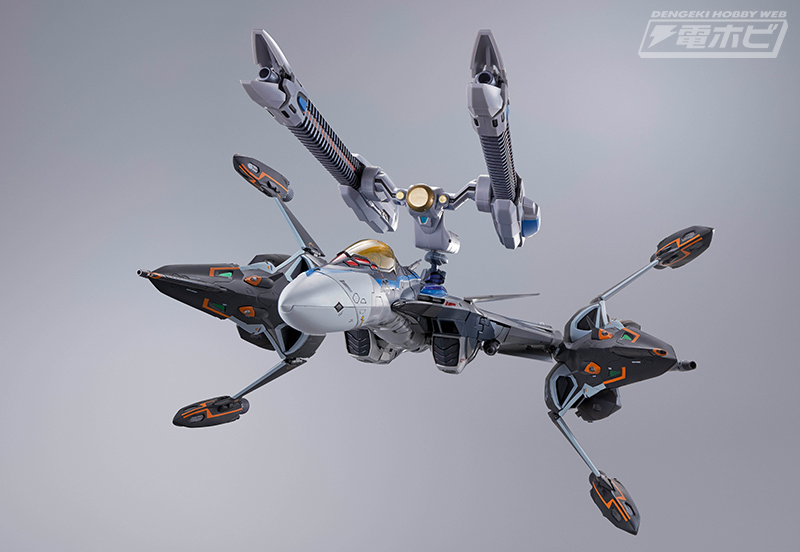 DX Chogokin VF-31AX Kairos Plus (Hayate Immelman Machine) Compatible Super Ghost Set