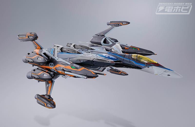 DX Chogokin VF-31AX Kairos Plus (Hayate Immelman Machine) Compatible Super Ghost Set