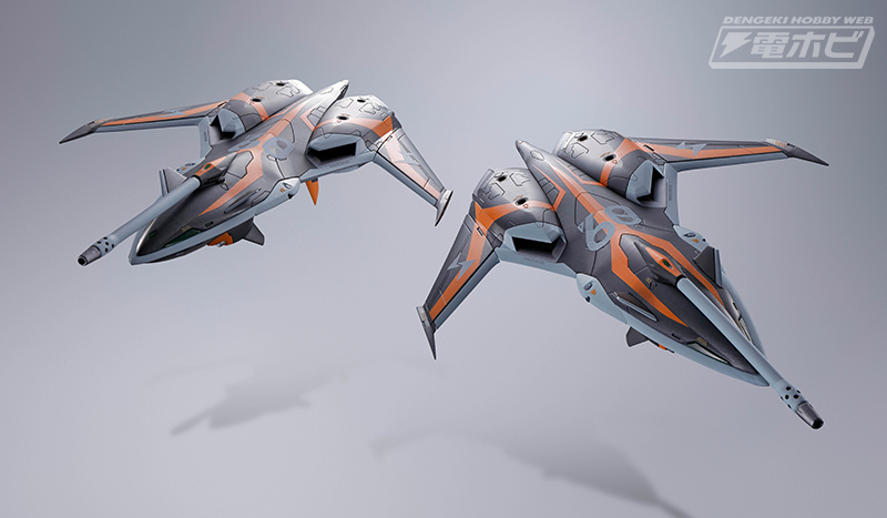 DX Chogokin VF-31AX Kairos Plus (Hayate Immelman Machine) Compatible Super Ghost Set