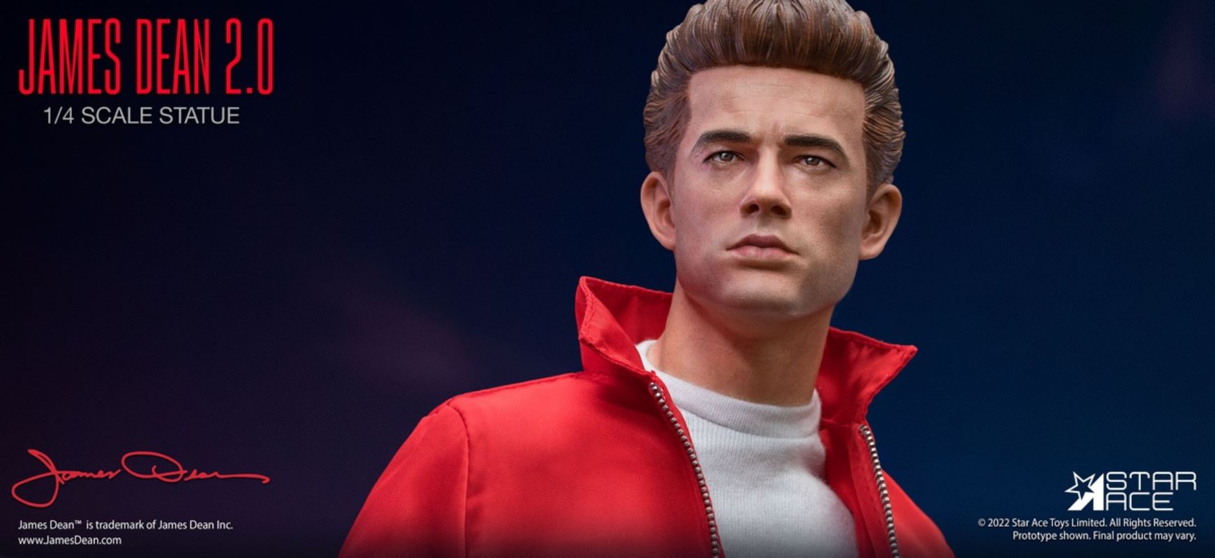James Dean (Special Edition with Fabric costume SA4014) 1/4