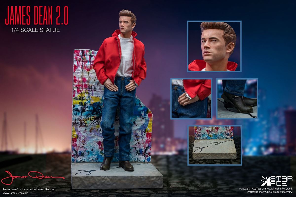James Dean (Special Edition with Fabric costume SA4014) 1/4