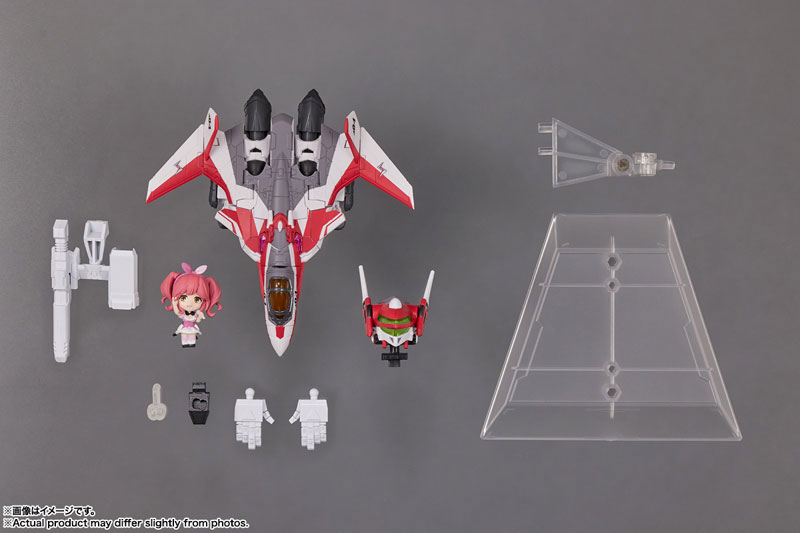 TINY SESSION VF-31C Siegfried (Mirage Farina Jenius Custom) with Makina Nakajima Macross Delta