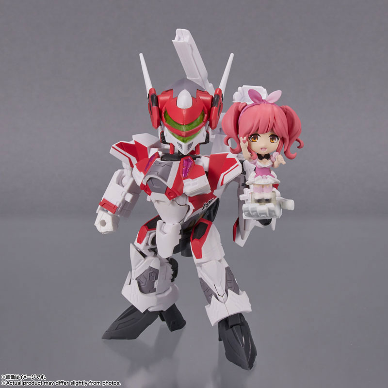 TINY SESSION VF-31C Siegfried (Mirage Farina Jenius Custom) with Makina Nakajima Macross Delta