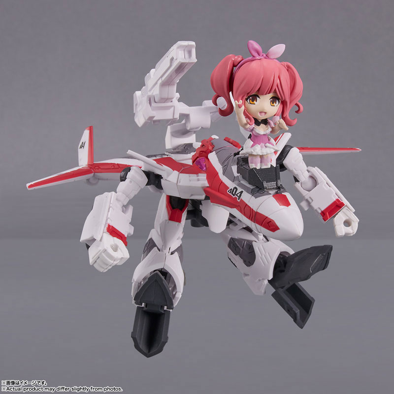 TINY SESSION VF-31C Siegfried (Mirage Farina Jenius Custom) with Makina Nakajima Macross Delta