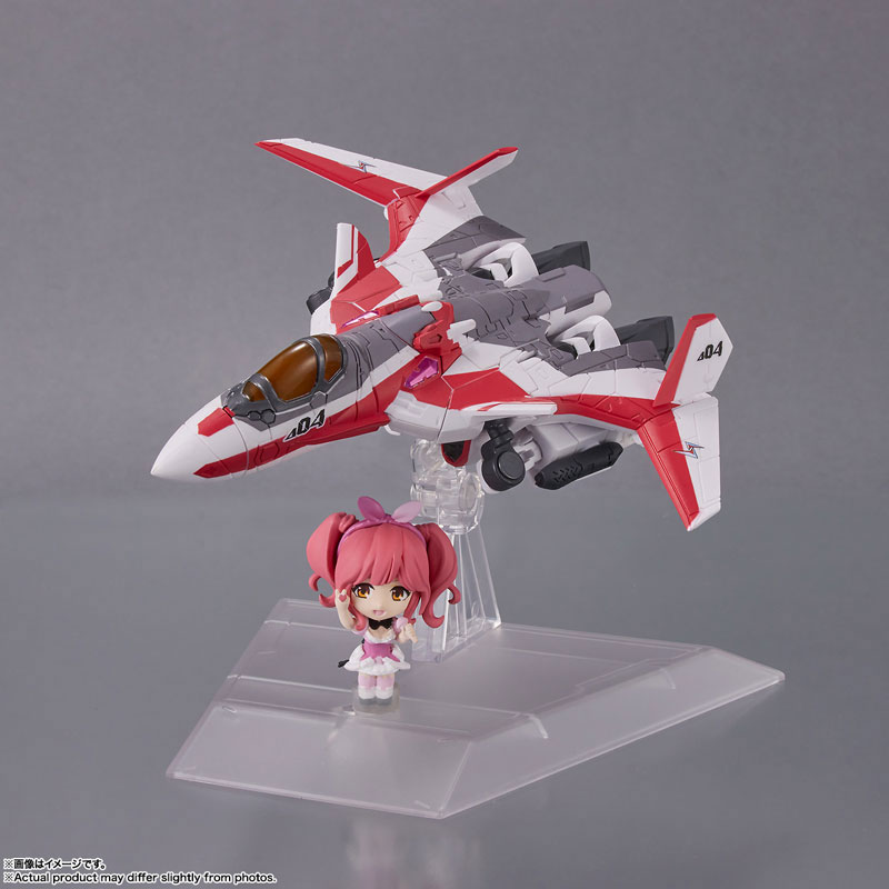 TINY SESSION VF-31C Siegfried (Mirage Farina Jenius Custom) with Makina Nakajima Macross Delta