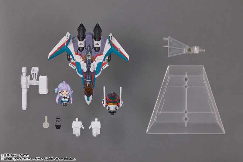 TINY SESSION VF-31S Siegfried (Arad Molders Custom) with Mikumo Guynemer Macross Delta