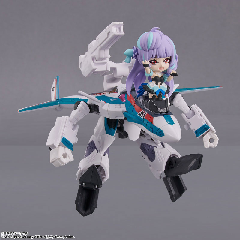 TINY SESSION VF-31S Siegfried (Arad Molders Custom) with Mikumo Guynemer Macross Delta