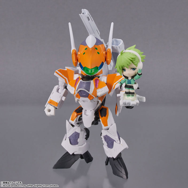 TINY SESSION VF-31E Siegfried (Chuck Mustang Custom) with Reina Prowler Macross Delta