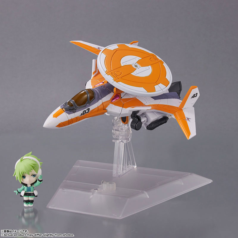 TINY SESSION VF-31E Siegfried (Chuck Mustang Custom) with Reina Prowler Macross Delta