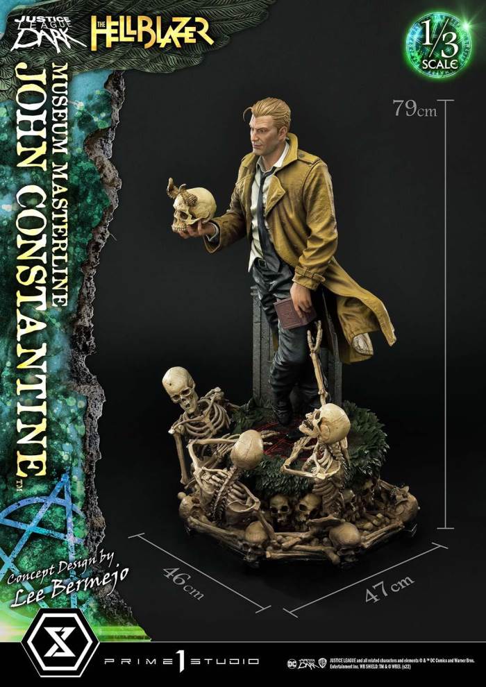 Hell Blazer (Comics) JOHN CONSTANTINE (Concept Design by Lee Bermejo) DX 1/3