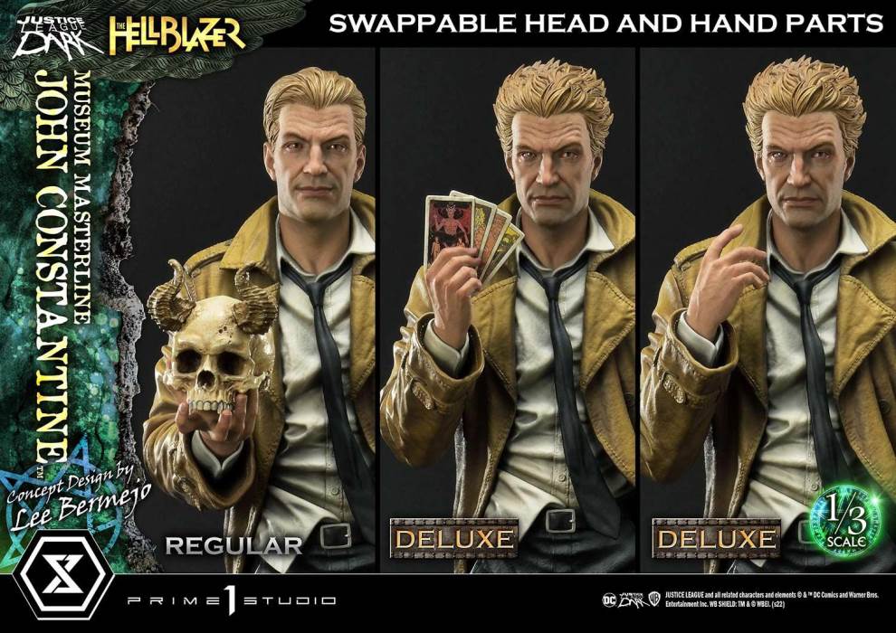 Hell Blazer (Comics) JOHN CONSTANTINE (Concept Design by Lee Bermejo) DX 1/3