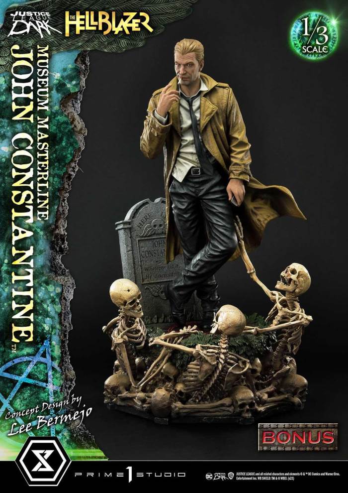Hell Blazer (Comics) JOHN CONSTANTINE (Concept Design by Lee Bermejo) DX 1/3