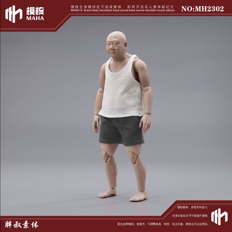 Modular male body and one-piece arm accessory package 1/6