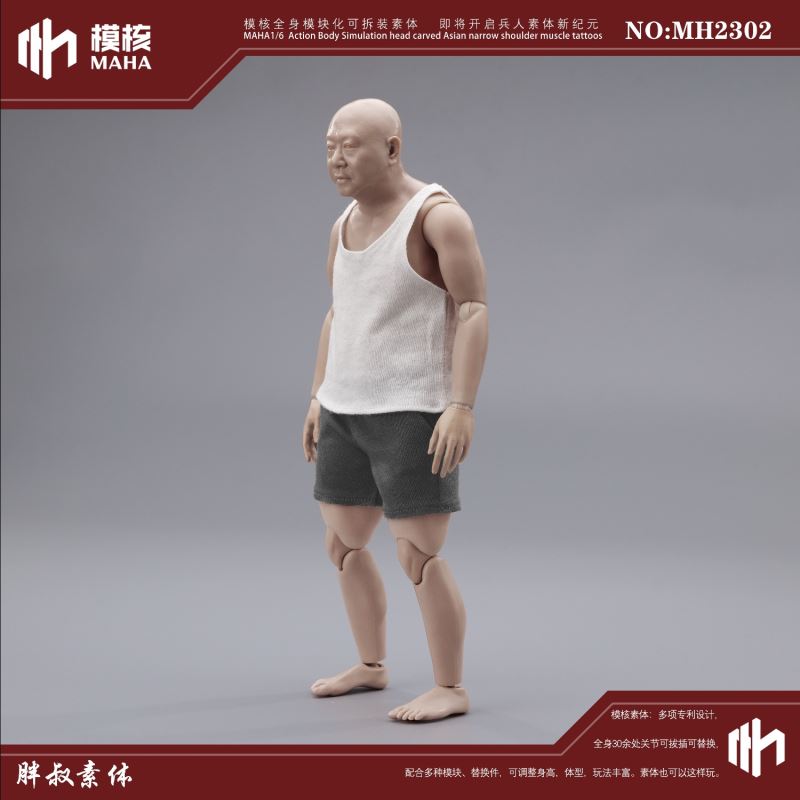 Modular male body and one-piece arm accessory package 1/6