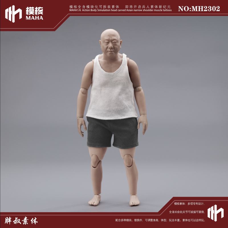 Modular male body and one-piece arm accessory package 1/6