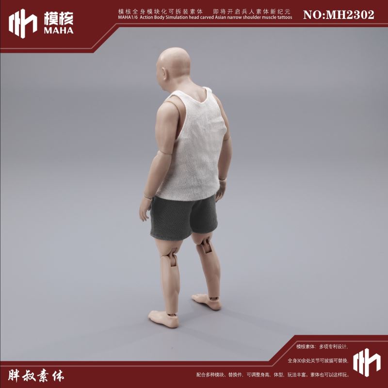 Modular male body and one-piece arm accessory package 1/6