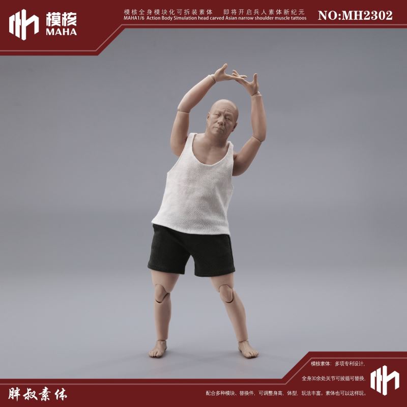 Modular male body and one-piece arm accessory package 1/6