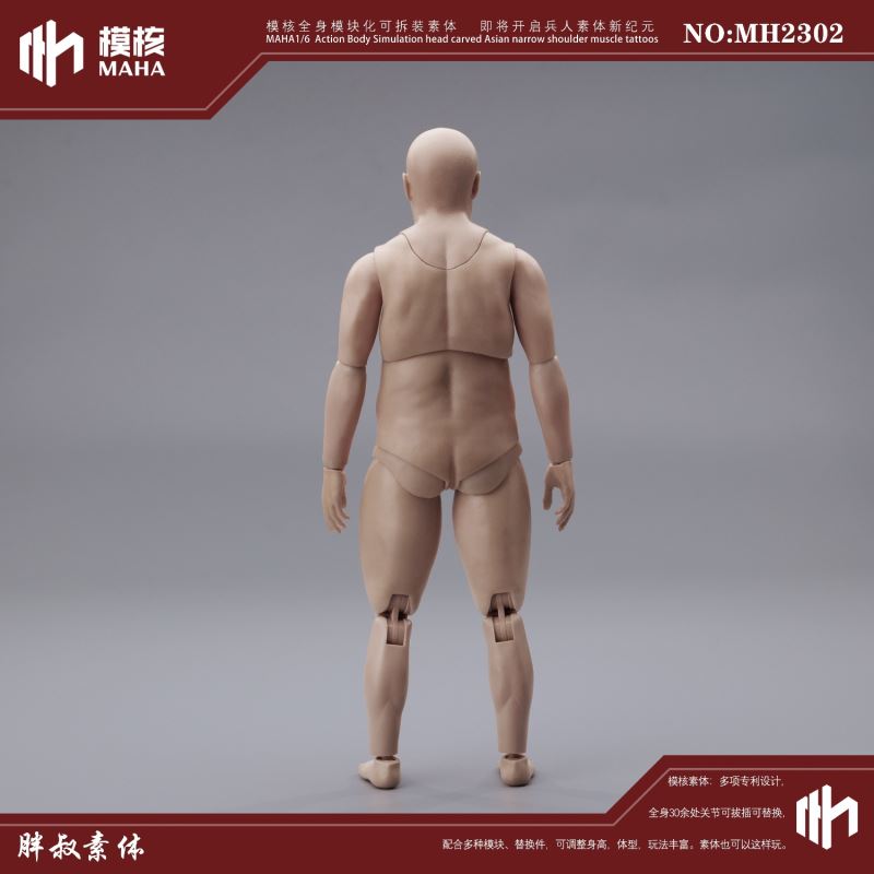 Modular male body and one-piece arm accessory package 1/6