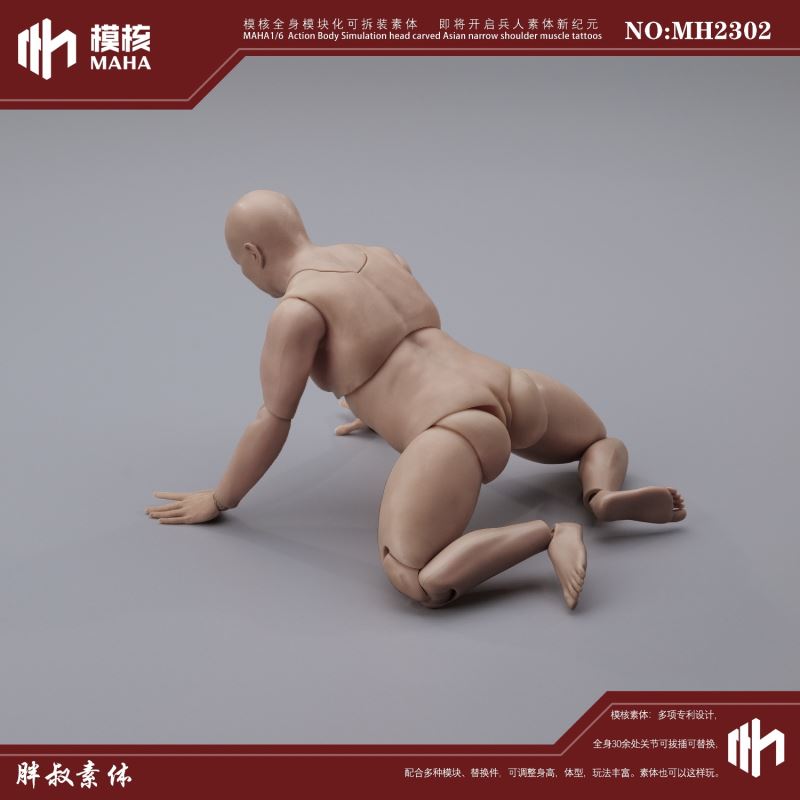 Modular male body and one-piece arm accessory package 1/6