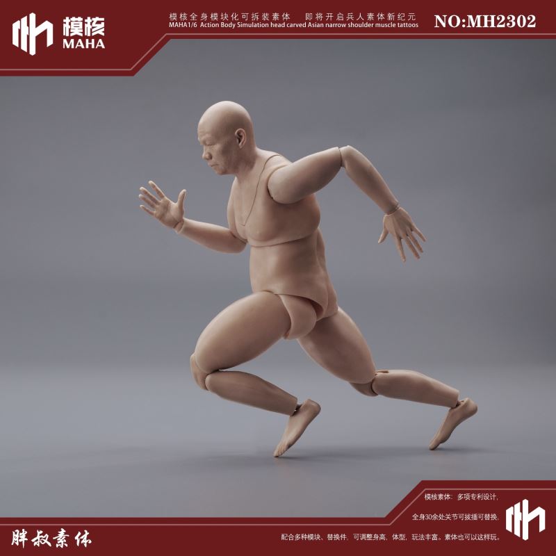 Modular male body and one-piece arm accessory package 1/6
