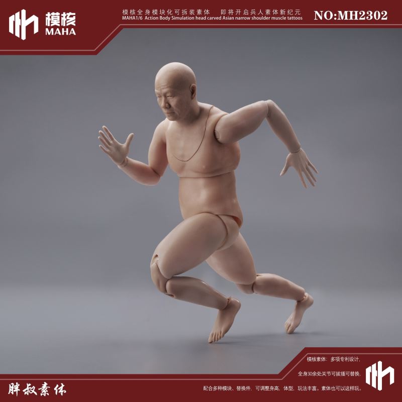 Modular male body and one-piece arm accessory package 1/6