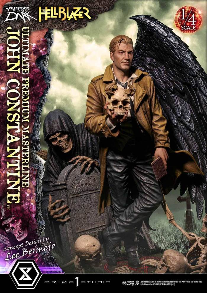 Hell Blazer (Comics) JOHN CONSTANTINE (Concept Design by Lee Bermejo) 1/4