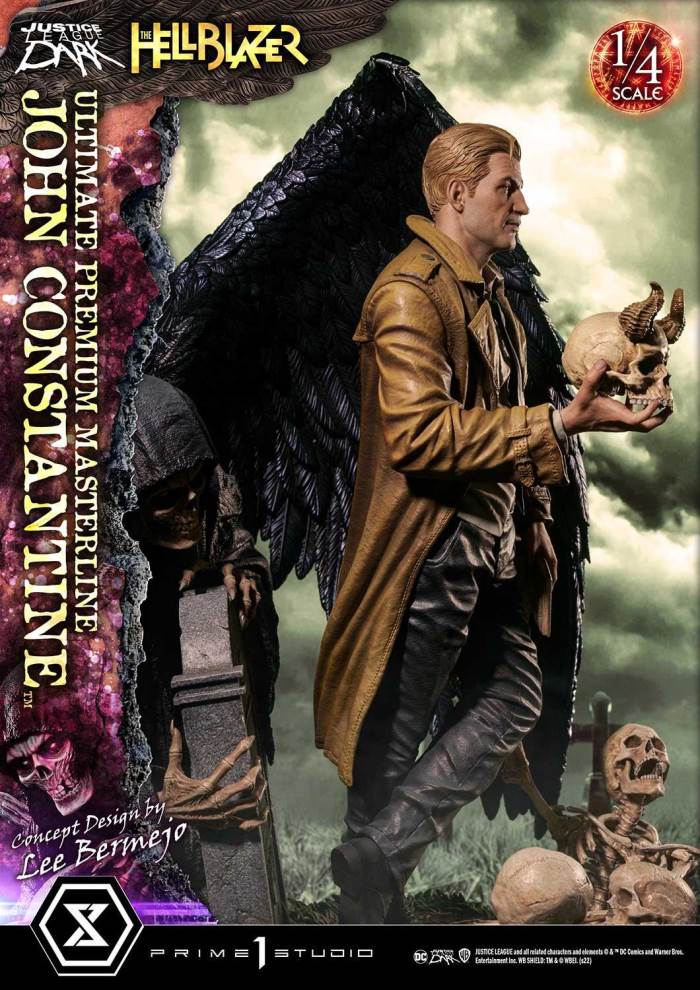 Hell Blazer (Comics) JOHN CONSTANTINE (Concept Design by Lee Bermejo) 1/4