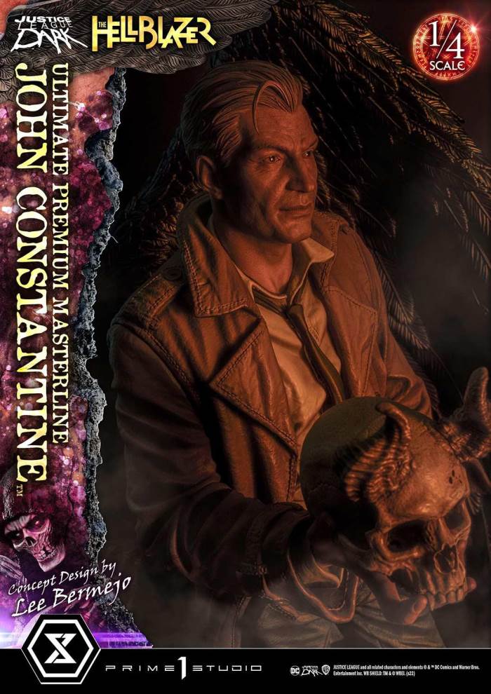 Hell Blazer (Comics) JOHN CONSTANTINE (Concept Design by Lee Bermejo) 1/4