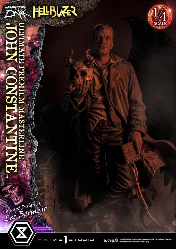 Hell Blazer (Comics) JOHN CONSTANTINE (Concept Design by Lee Bermejo) 1/4