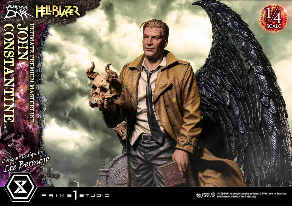 Hell Blazer (Comics) JOHN CONSTANTINE (Concept Design by Lee Bermejo) 1/4