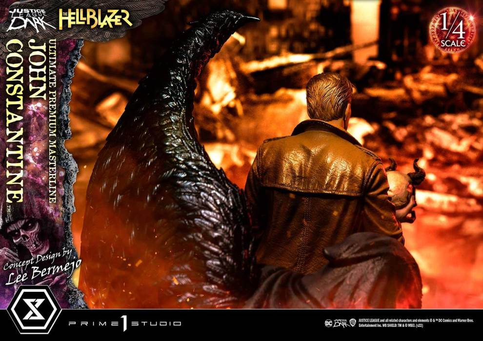 Hell Blazer (Comics) JOHN CONSTANTINE (Concept Design by Lee Bermejo) 1/4
