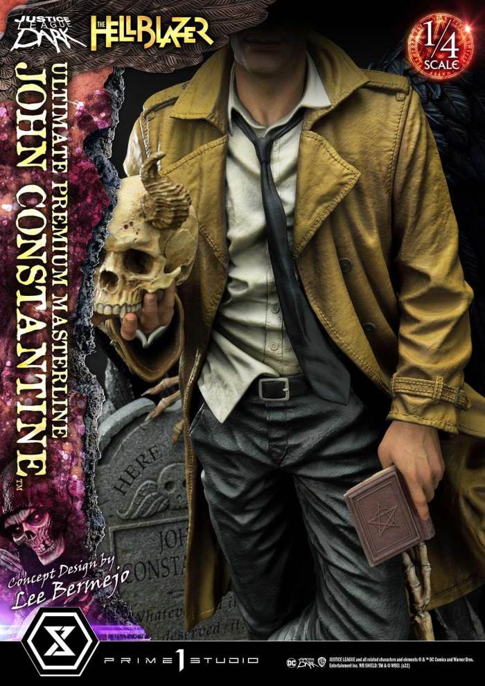 Hell Blazer (Comics) JOHN CONSTANTINE (Concept Design by Lee Bermejo) 1/4