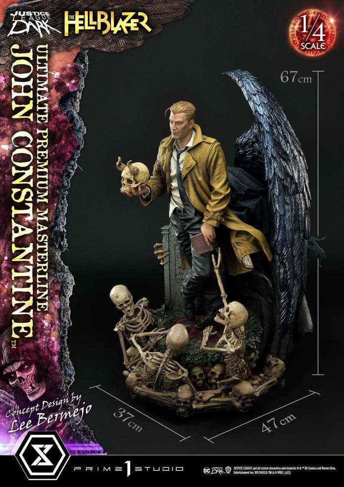 Hell Blazer (Comics) JOHN CONSTANTINE (Concept Design by Lee Bermejo) 1/4