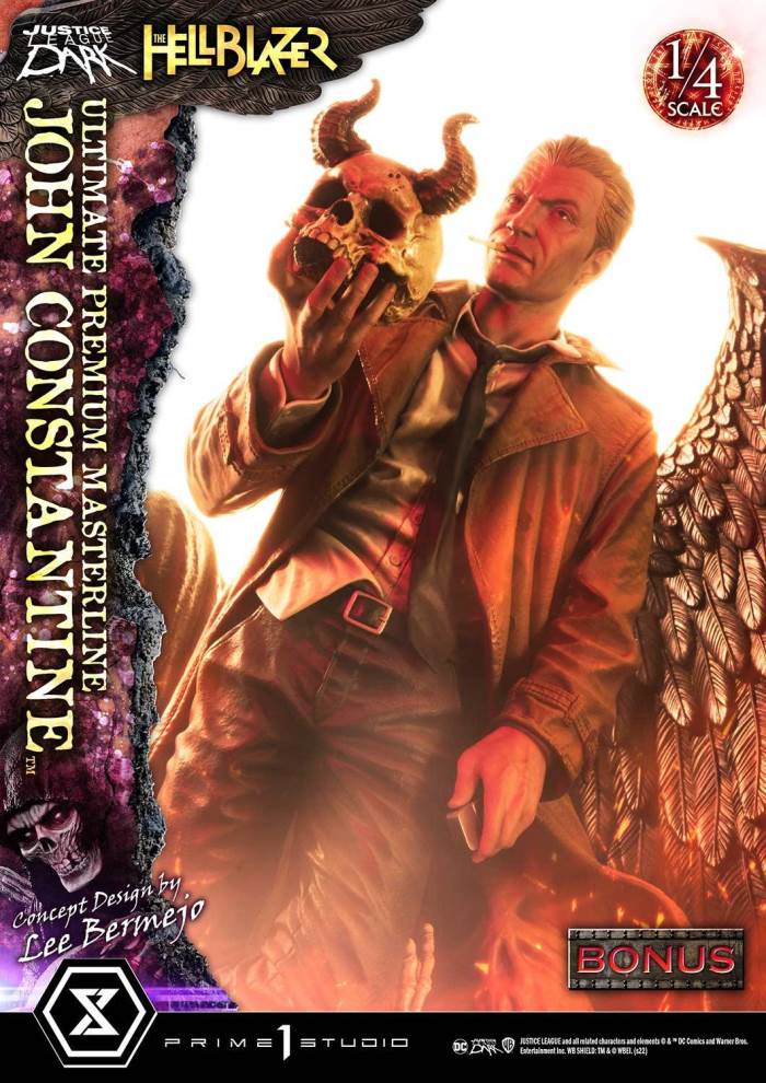Hell Blazer (Comics) JOHN CONSTANTINE (Concept Design by Lee Bermejo) DX 1/4