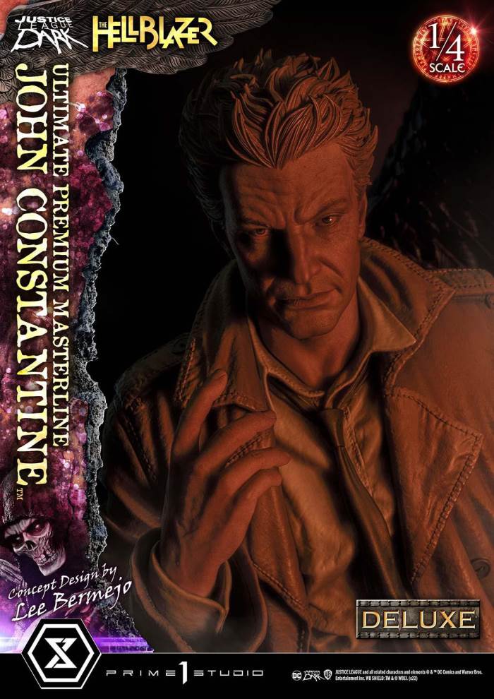 Hell Blazer (Comics) JOHN CONSTANTINE (Concept Design by Lee Bermejo) DX 1/4