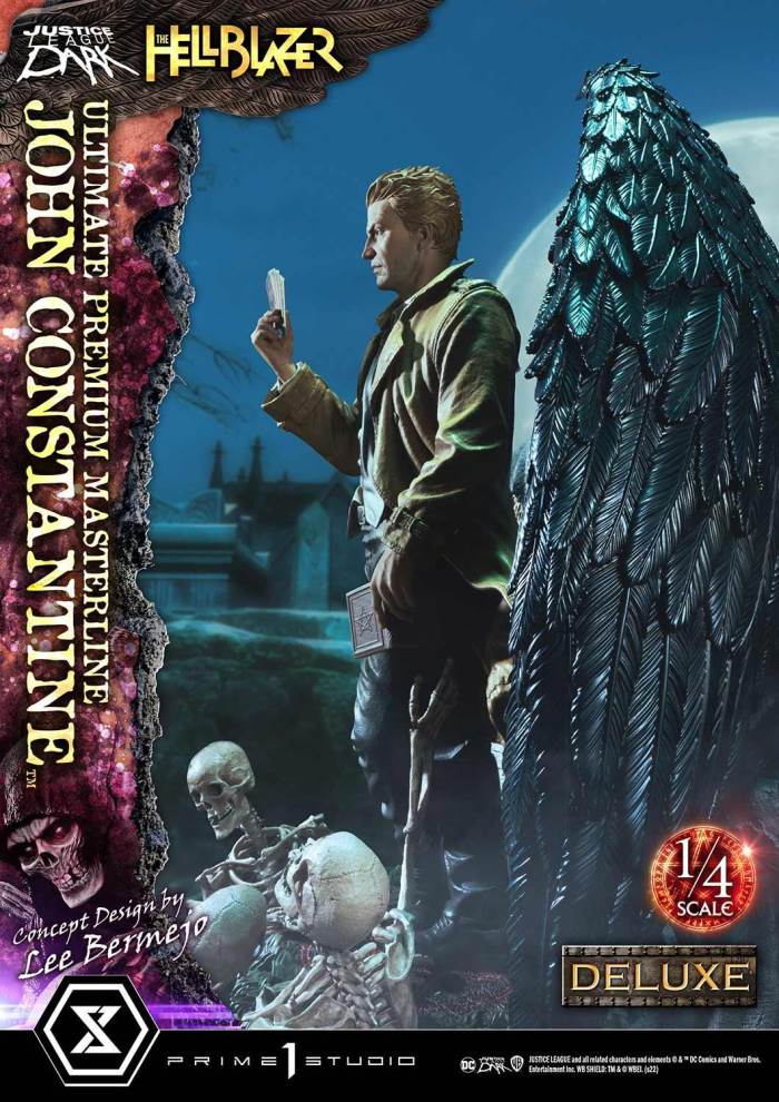 Hell Blazer (Comics) JOHN CONSTANTINE (Concept Design by Lee Bermejo) DX 1/4