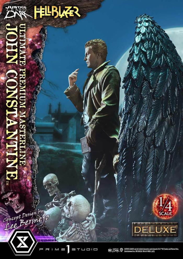 Hell Blazer (Comics) JOHN CONSTANTINE (Concept Design by Lee Bermejo) DX 1/4