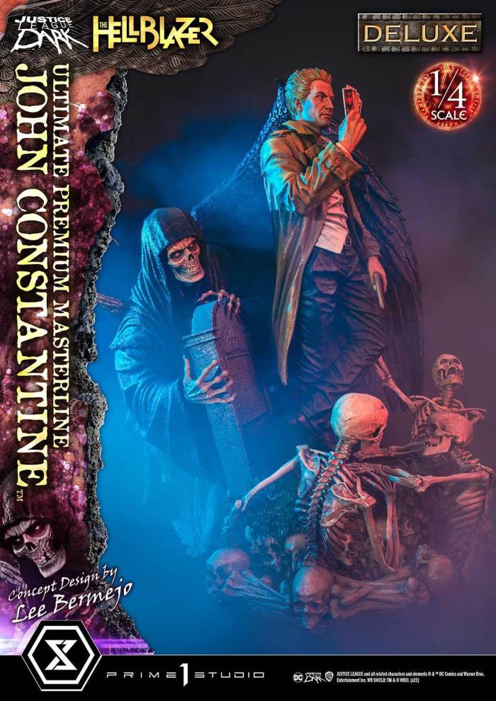 Hell Blazer (Comics) JOHN CONSTANTINE (Concept Design by Lee Bermejo) DX 1/4