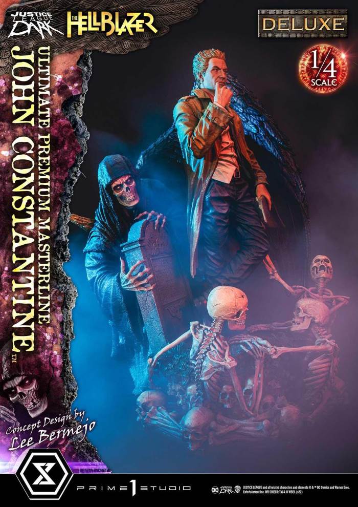 Hell Blazer (Comics) JOHN CONSTANTINE (Concept Design by Lee Bermejo) DX 1/4
