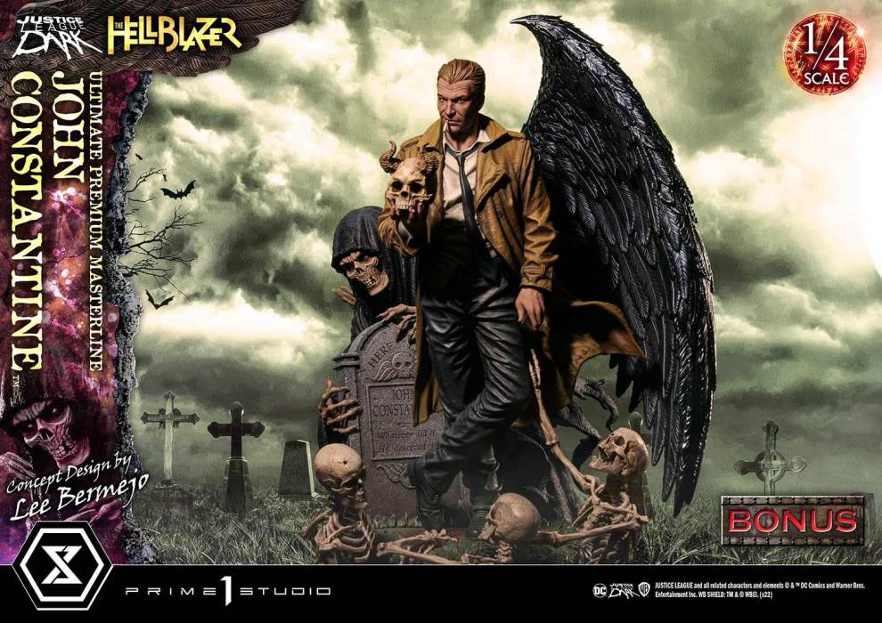 Hell Blazer (Comics) JOHN CONSTANTINE (Concept Design by Lee Bermejo) DX 1/4