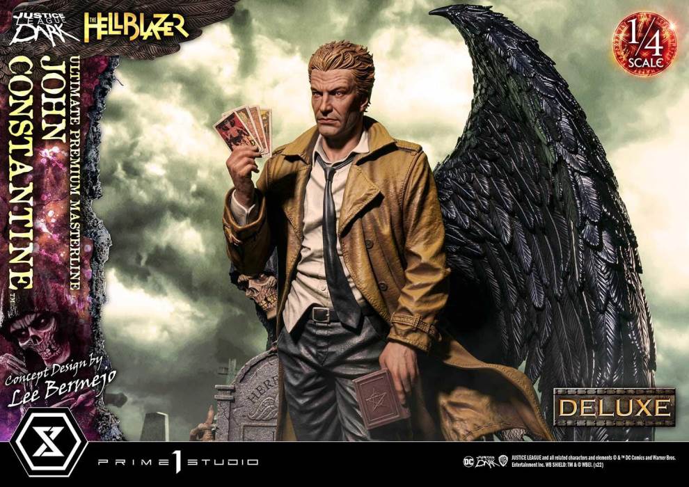 Hell Blazer (Comics) JOHN CONSTANTINE (Concept Design by Lee Bermejo) DX 1/4