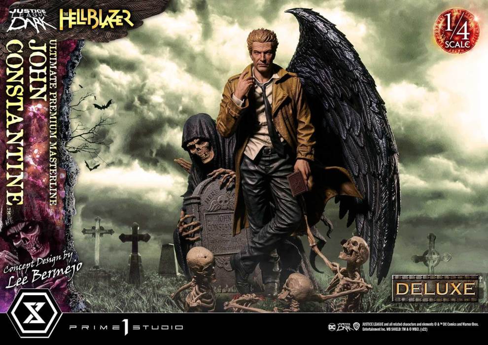 Hell Blazer (Comics) JOHN CONSTANTINE (Concept Design by Lee Bermejo) DX 1/4