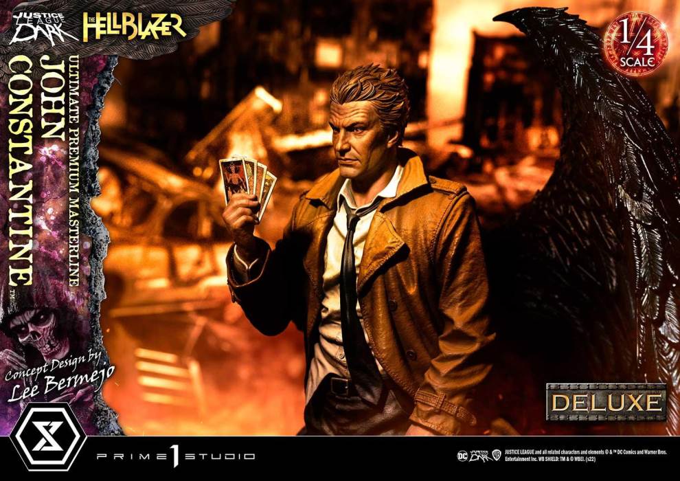 Hell Blazer (Comics) JOHN CONSTANTINE (Concept Design by Lee Bermejo) DX 1/4
