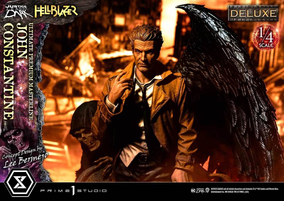Hell Blazer (Comics) JOHN CONSTANTINE (Concept Design by Lee Bermejo) DX 1/4