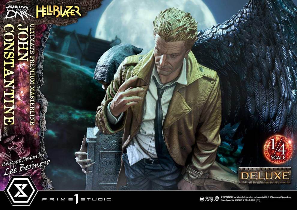 Hell Blazer (Comics) JOHN CONSTANTINE (Concept Design by Lee Bermejo) DX 1/4