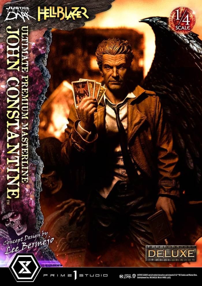Hell Blazer (Comics) JOHN CONSTANTINE (Concept Design by Lee Bermejo) DX 1/4